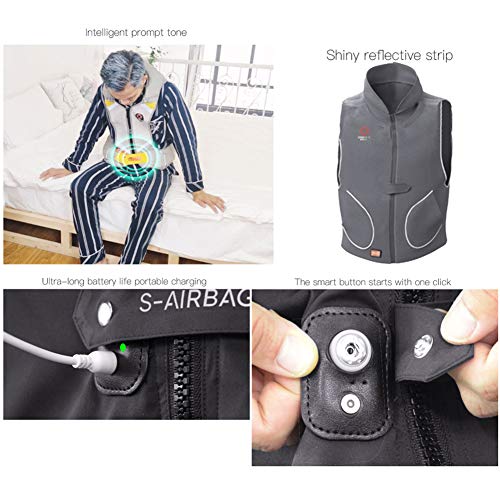 Elderly Intelligent AntiFall Airbag Whole Body Brace, 0.1S Pop Up