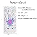 Funny Rainbow Stars Flowers Unicorn Hand Towels 30 X 15 Inch,Unicorn Bath Bathroom Towels Multipurpose Towel Highly Absorbent for Bath,Hand,Face,Gym,Spa