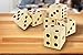 Kovot Oversize Wood Dice Set with Carry Bag - Includes (6) 3.5