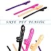 Bachelorette Party Straws West Bay 20Pcs Girls Night Drinking Straws with Naughty Confetti, Hen Party Supplies Bachelorette Party Funny Gifts for Cocktail Multi Colors Recyclable PET Plas