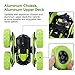 SZJJX Stunt RC Car, Double Sided Tumbling 2.4Ghz Remote Control Vehicle, 360 Degree Flips Spinning, 3D Deformation, Radio Controlled Off-Road Truck RTR (Green)
