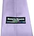 Romario Manzini Solid Color Formal Tie Lavender Tie 28