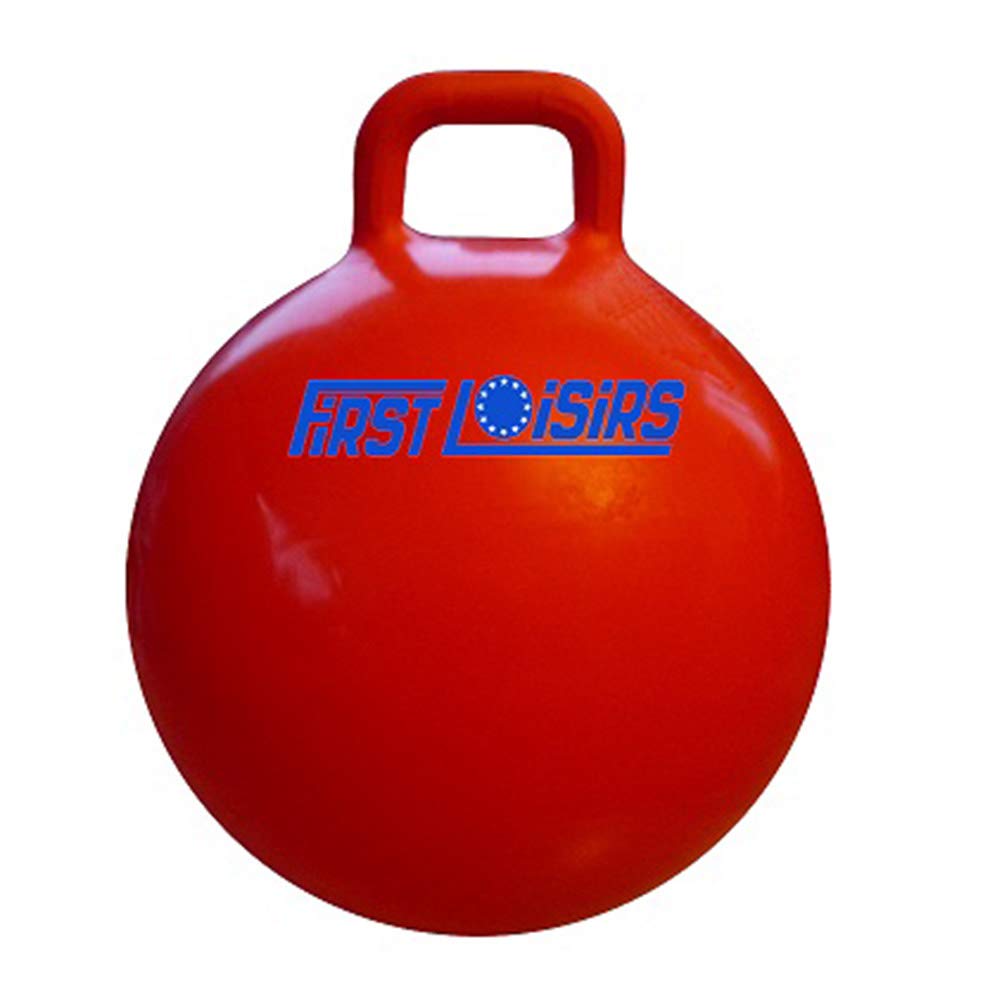 Balón saltador First ocio gran modelo 60 cm mango Rodéo: Amazon.es ...