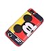 Red Leather Mickey Mouse Case with Card Holder Stand for iPhone 7 8 iPhone7 iPhone8 Regular Kickstand Cartoon Protective Pratical Shockproof Cute Lovely Chic Gift Kids Boys Girls Little Girls
