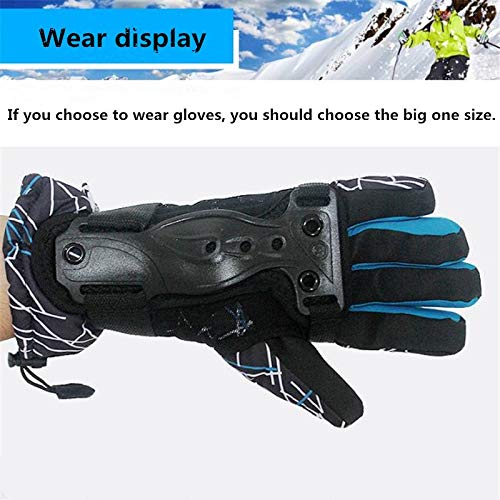 image for RONSHIN Ergonomic Design Snowboard Ski Protective Gear Glove High Stre