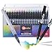 Watercolor Brush Pens - 24 Colors + 2 Refillable Pen - Flexible Tip + NonToxic • [Water Color Paint Markers Set for Artists/Adults/Kids, Real Art Coloring, Calligraphy Drawing, Paintbrush]