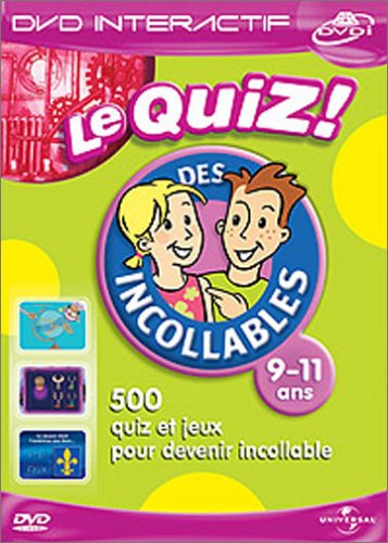 Le Quiz Des Incollables - 9/11 Ans - Dvd Interactif