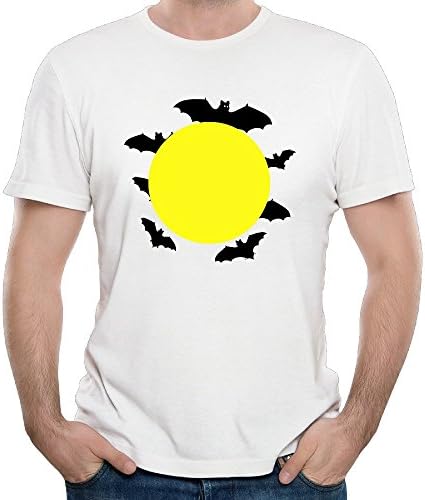 Flying Bats On Fire Logo 100% Cotton Shirts