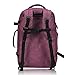 Hynes Eagle Travel Backpack 40L Flight Approved Carry on Backpack Men Large Cabin Weekender Laptop Backpack Women 15.6 inches Red Violet 2017
