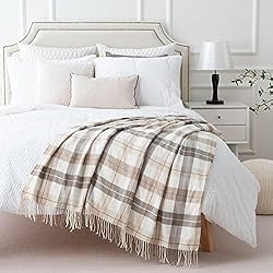 BATTILO HOME Buffalo Plaid Throw Blanket for Couch