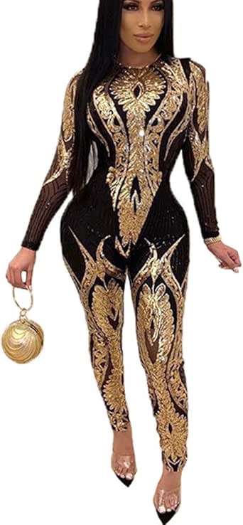 gold one piece outfit