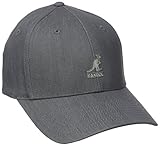 Kangol Men's Denim Baseball, Gray, S/M