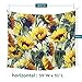 Grace store Boho Wall Tapestry Yellow Sunflower Tapestry Wall hanging Mandala Tapestry for Bedroom, Christmas Gifts, 59