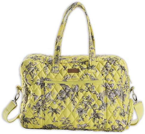 Maison d' Hermine 100% Cotton Travel Duffel Bag Weekender | Overnight Luggage Bag For Men |Women | Business | Travellers | Family Trip 1 Maison d' Hermine 100% Cotton Travel Duffel Bag Weekender | Overnight Luggage Bag For Men |Women | Business | Travellers | Family Trip