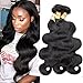 Connie Brazilian Hair Bundles Body Wave 100% Human Hair 3 Bundles 14 16 18 inch Weave Hair Human Bundles Natural Color 1B#