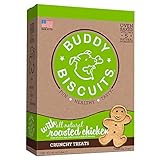 Cloud Star Buddy Biscuits Original Oven Baked Dog Treats, Roasted Chicken, 16-Ounce Boxes, Pack of 6