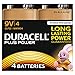 9 Volt Duracell Alkaline Batteries Coppertop MN1604 (Pack of 16 (1 battery each))