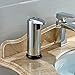 PerPik Stainless Steel Hands Free Automatic IR Sensor Touchless Soap Liquid Dispenser with Waterproof Case Best for Bathroom or Kitchen Sink