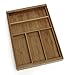 Lipper International Bamboo Expandable 23-Inch Drawer Organizer