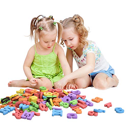 5 Magnetic+Educational+Alphabets+Uppercase+Lowercase