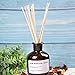 Whaline 120 Pieces Reed Diffuser Sticks Wood Oil Rattan Diffusers Replacement use with Hosley Diffuser Glass Bottles, Diffuser Refills, Spa, Aromatherapy (24 cm / 9.45 inches)