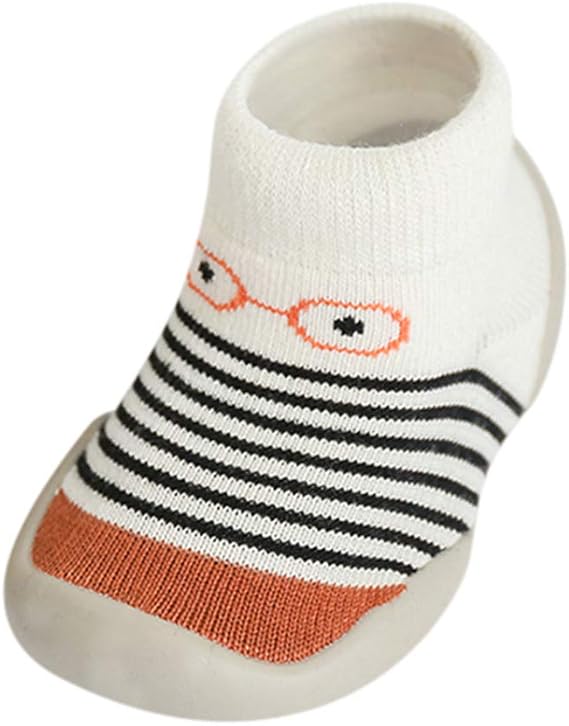 Amazon Co Jp 幼児 ベビー ラバーソール 靴下 靴 滑り止め フロアソックス ブーツ 幼児 ウォーキング ニット スニーカー Us サイズ 26 27 4 5 Years 服 ファッション小物