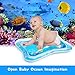 YOMOZONE Tummy Time Mat Baby Toy Water Play Mat, Infant Toy Inflatable Play Mat Toddlers Fun Play Activity Center, Perfect Leakproof BPA Free Floating Toys for 3 6 9 Months Newborn Boy Girl Gift
