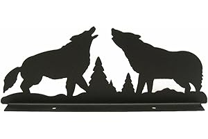 Innovative Fabricators, Inc. Howling Wolves Mailbox Topper