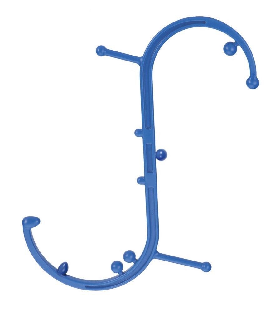 ChiroDoc Trigger Point Massager - Self Massage Therapy Tool for Lower Back and Shoulder Pain Relief - Accupressure for Deep Muscle, Myofascial Release and Back Pain - Neck and Foot Reflexology