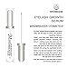 Eyelash Growth Enhancer & Brow Serum for Long, Conditioner Enhances The Appearance Luscious Lashes and Eyebrows Of Natural Eyelash Growth & Regrowth Strong Lashes (0.28 oz /8 ml)