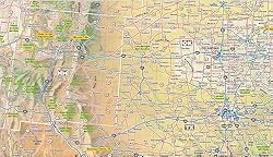 StreetSmart® USA Interstate Road Map by VanDam