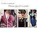 eManco Statement Long Necklace Golden Plated & Black Imitation Stone Pendant Fashion Jewellery for Women