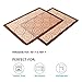 YORLFE Silicone Baking Mat Set, 2 Pack Non-Stick Silicon Liner for Bake Pans & Rolling with Measurements, Heat Resistant Cookie Sheets for Macaroon/Pastry, 16
