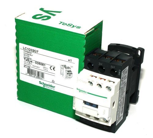 Schneider Electric Lc1d32g7 Contactor 3Pst-No 120Vac 50A Lc1d32g7