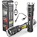 Nebo Slyde King 6434 Rechargeable LED Flashlight Work Light Adjustable Zoom with LightJunction Keychain Light