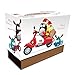 UFF Boxed Christmas Cards - Wheels