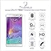 [2-PACK] Samsung Galaxy Note 4 Screen Protector - Tempered Glass - Package Includes Microfiber Cleaning Wipe and 2 x Tempered Glass Screen Protectors - by TruShield