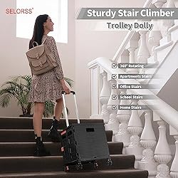 Rolling Crate Utility Cart Collapsible Tote Basket