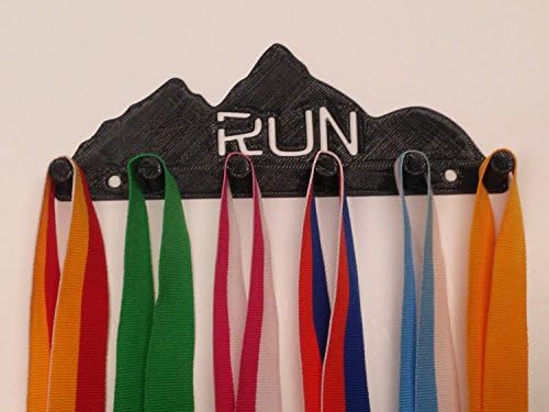 Medal Display for Runners RUN Mountain Sports Marathon Medal Display Hanger Holder