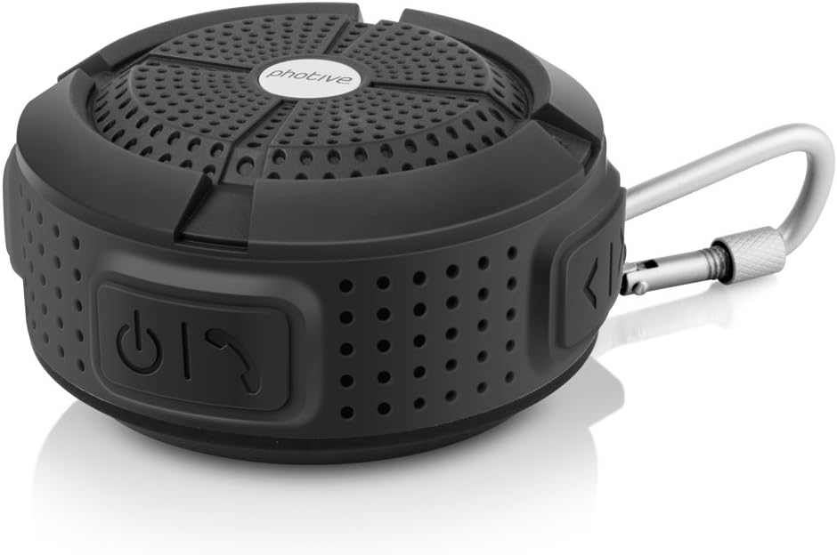 photive rugged waterproof bluetooth speaker