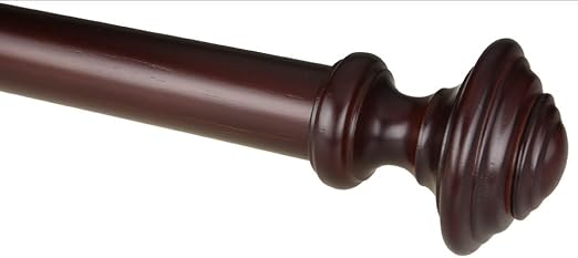 Amazon Com Drapery Curtain Wood Finial For 2 Diameter Drapery