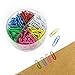 Toolist 33mm Company Office Paper Clips, 500 per Box, Assorted colors