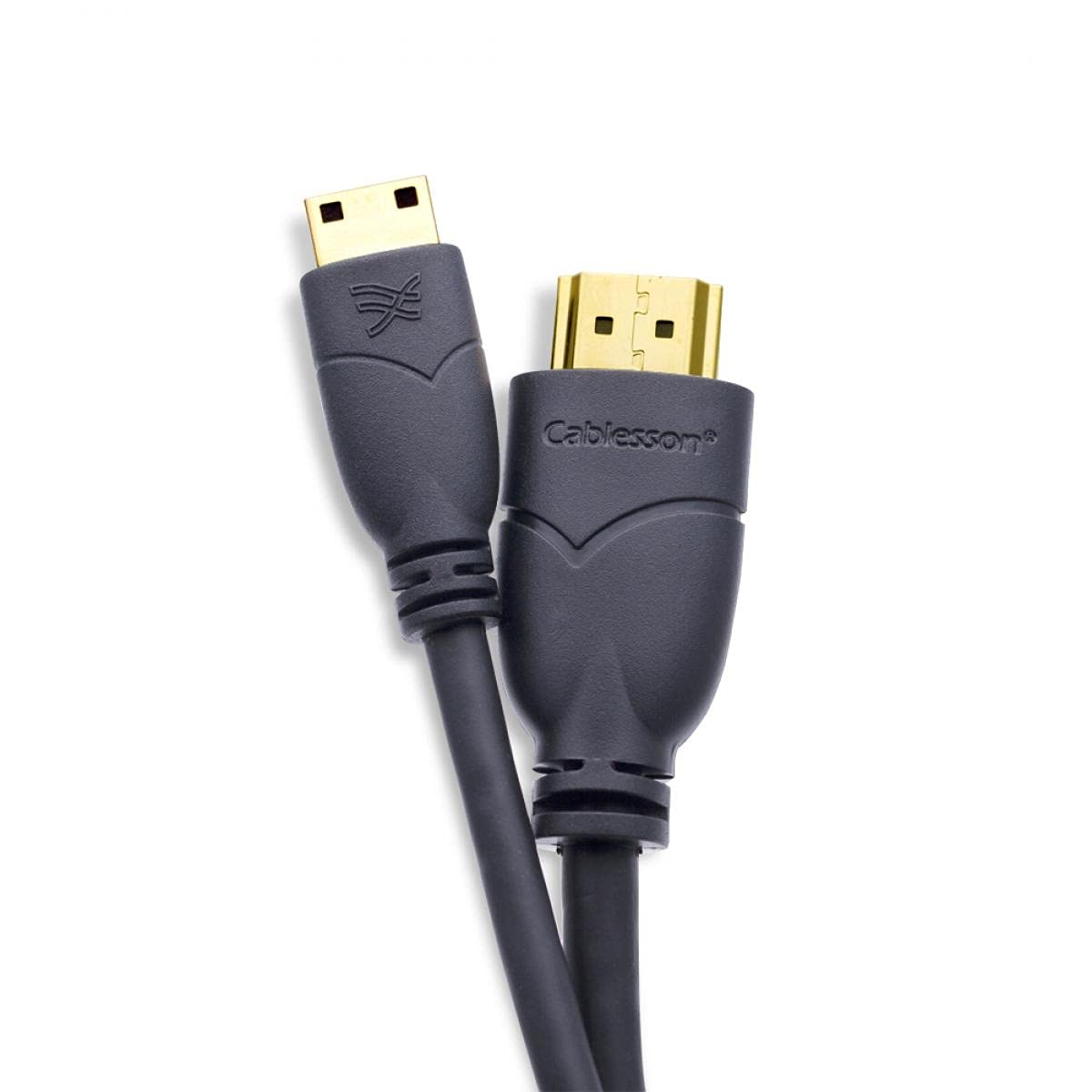Cablesson Basic 3m Micro (Type D) HDMI High Speed Cable with Ethernet (v1.4a / 2.0) Gold Plated 3D 1080p 4k - Devices with Micro HDMI Connectors - Tablets, Digital Cameras, Mobile Phones and Other — image 1