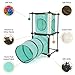 Kitty City Steel Claw Passage Cat Furniture Green, 2 Levels (SPO-0583)