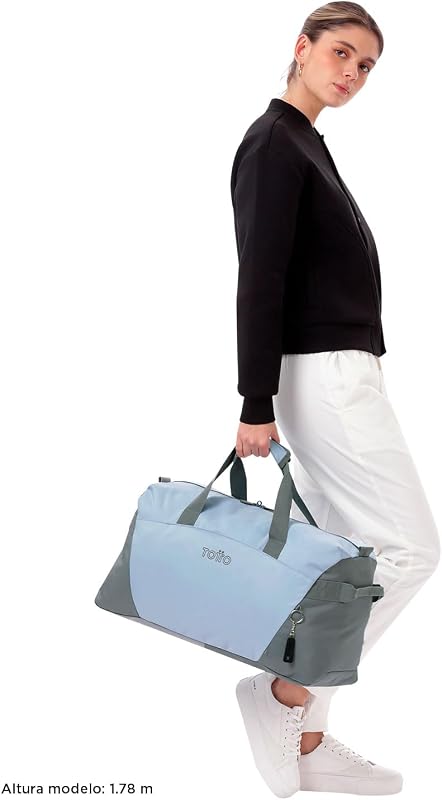 - Saco Desportivo, Modelo Pro M Ativo, 64 x 30 x 22 cm, capacidade de 35 L, alça para a mão, alça ajustável para o ombro, anéis principais de fecho com fecho, Impressão Angel Falls