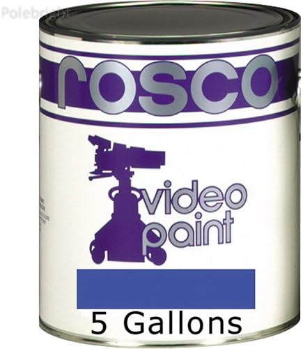 Chroma Key Paint (Blue, 5 Gallons) - Polebright update