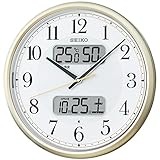 Seiko Clock KX384S Wall Clock, Automatic