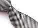 Intrepid Handmade, Executive Wardrobe Accessory, Black and White (Tuxedo Color) Houndstooth 3.4