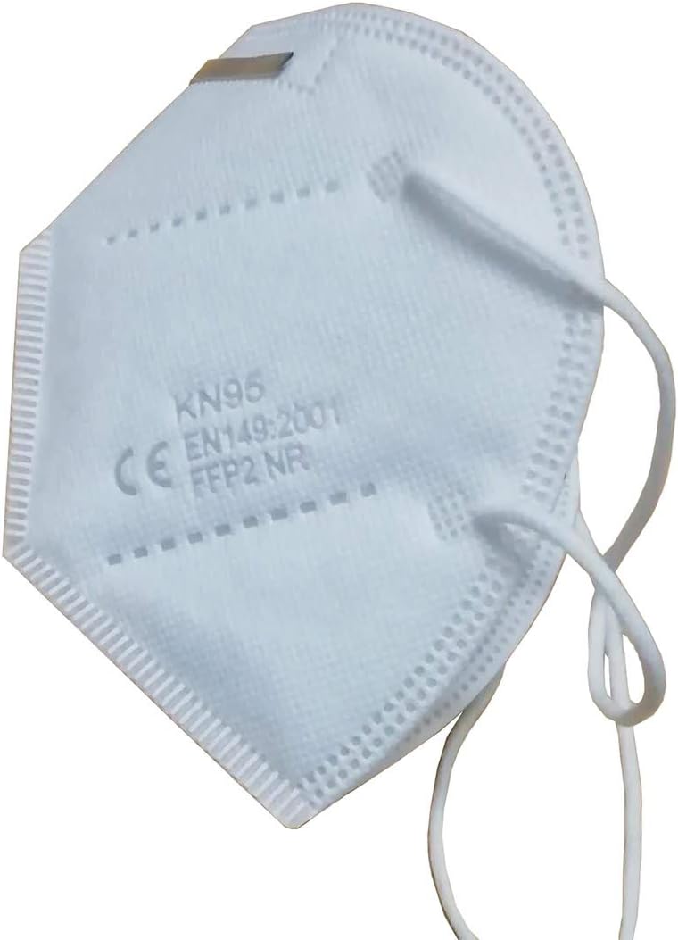 LJK Mask K N95 Anti-Fog Headband Mask FFP2 Mask Filter 95% Dust Mask Anti Pm2.5 Anti Bicycle Protective Mask,2pcs