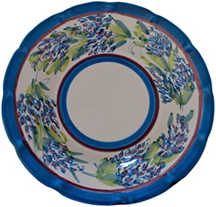 Handmade Ceramic Plate -Limited Edition Lavender Pattern - 8.3"/21cm Salad Plate